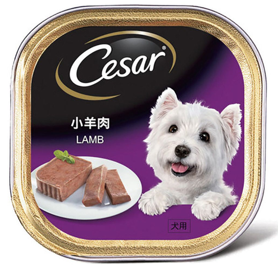 Cesar-小羊肉 狗餐盒 100g