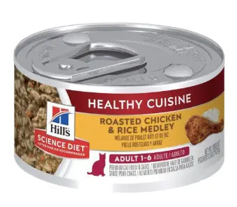 Hill’s-【24罐優惠装】健康燉肉配方 雞肉及米成貓主食罐 2.8oz 主圖