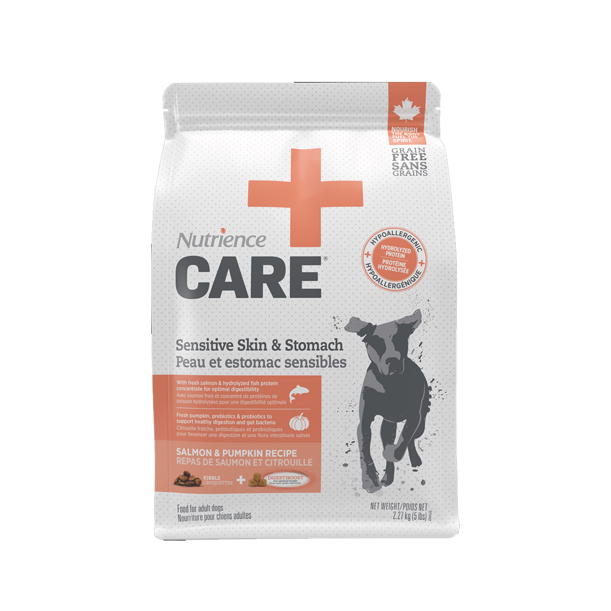 Nutrience - Care® 過敏皮膚及腸胃配方 狗糧 5lb Exp:Dec2026
