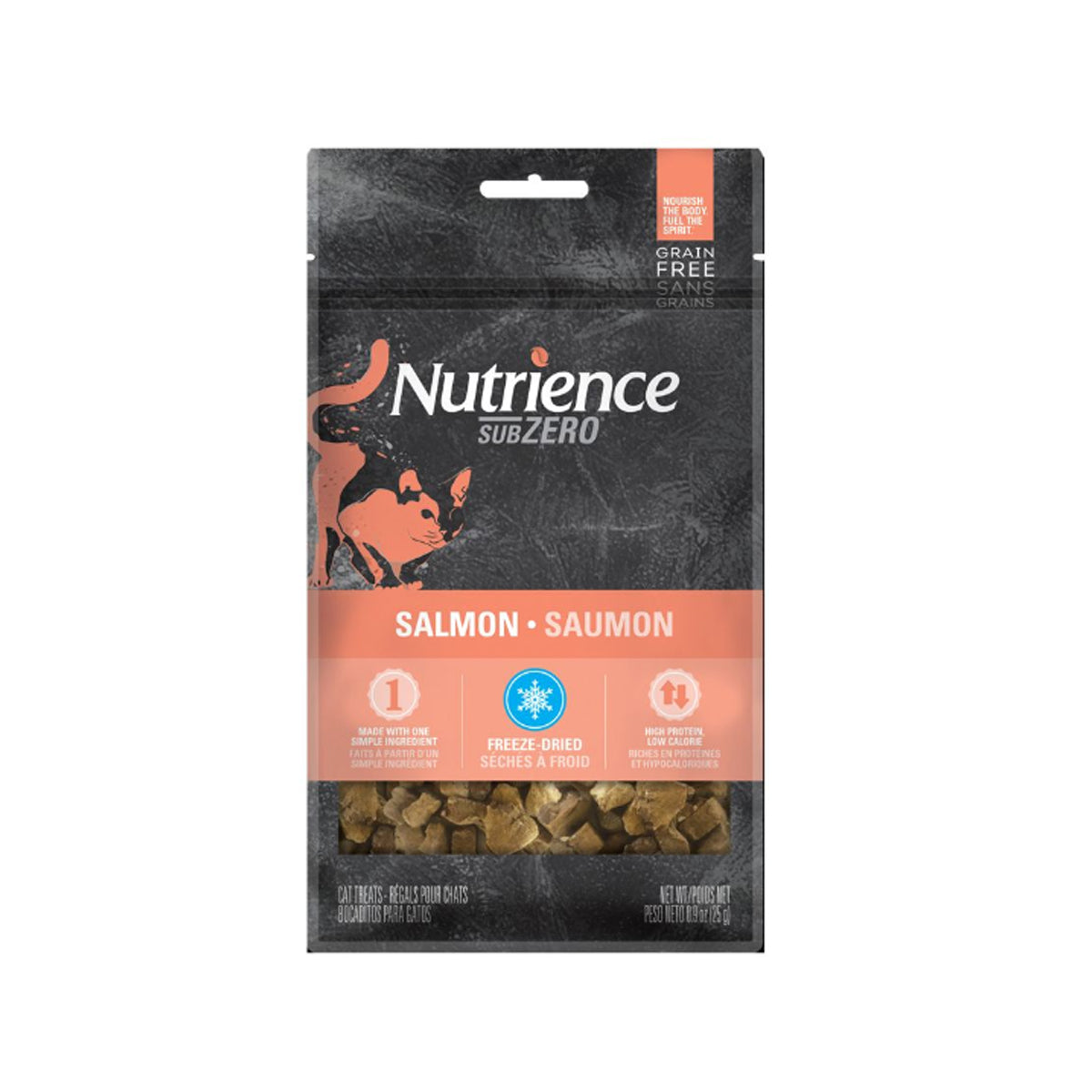 Nutrience - 凍乾脫水 三文魚 貓用小食 25g EXP:06.2026