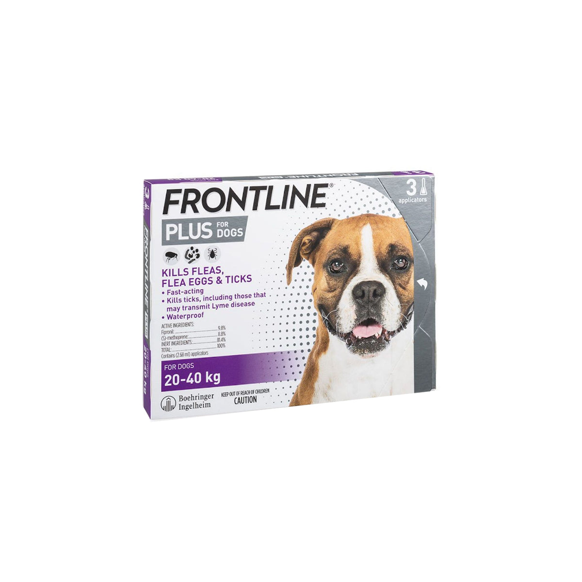 FRONTLINE - 20KG-40KG犬用殺蚤防牛蜱滴劑