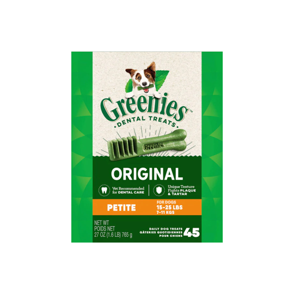 GREENIES - 美國原味潔齒骨 迷你犬 Petite Size 45