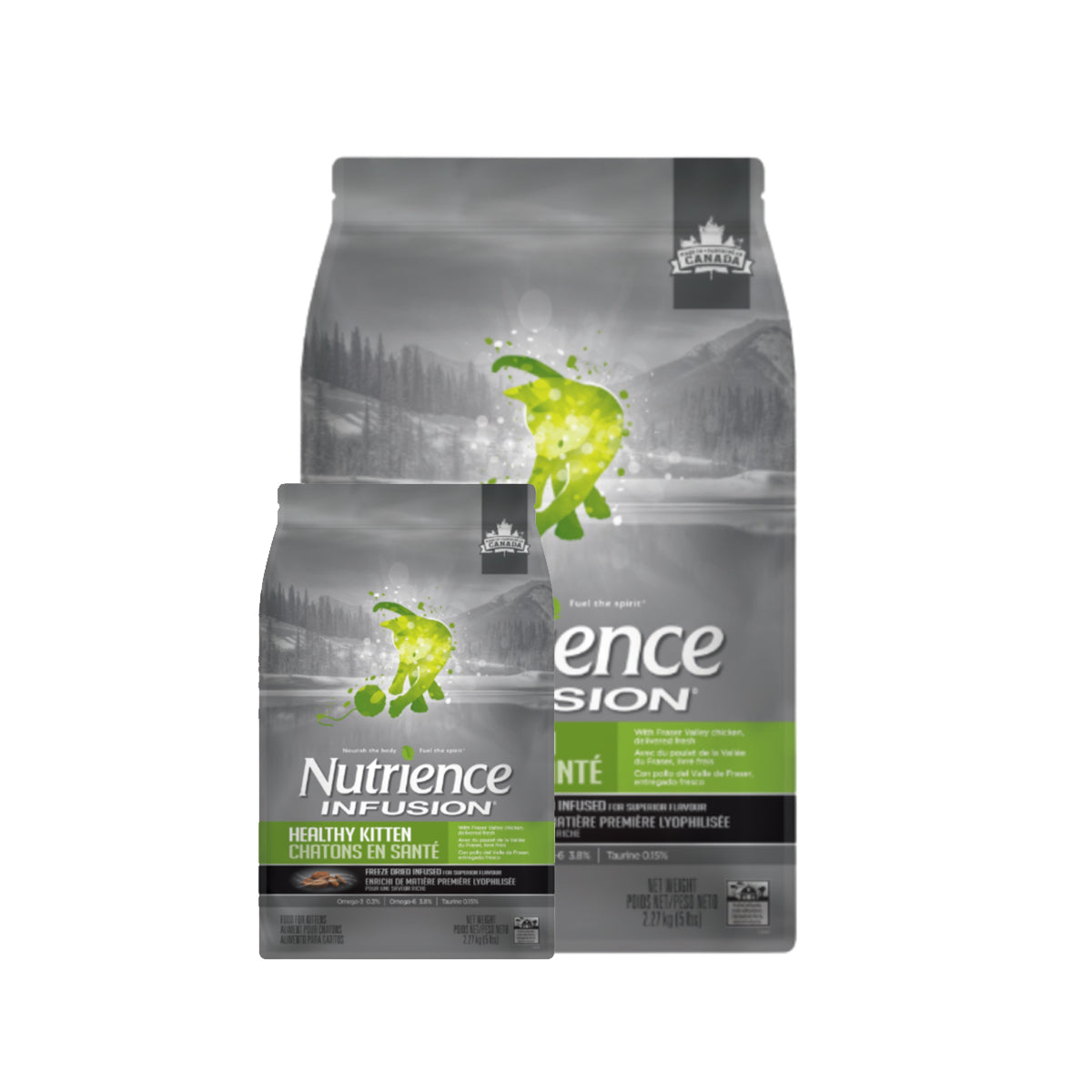 Nutrience - Dehydrated Meat Outer Coat Fresh Chicken Kitten Formula 10lb (5lb*2) Main image