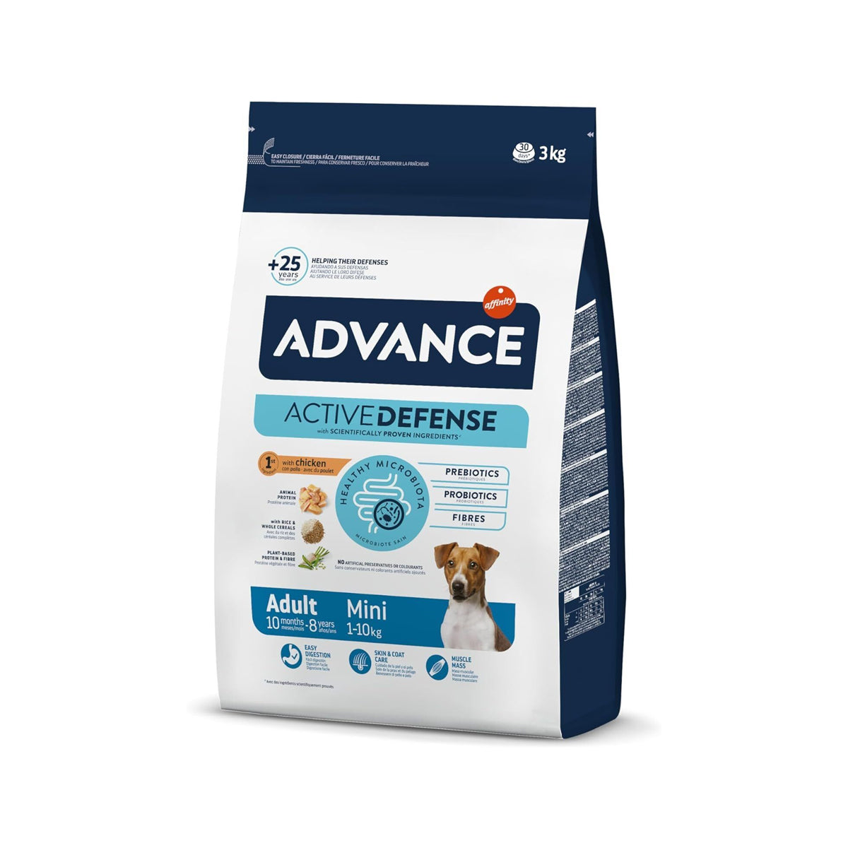 Advance   日常護理 -小型 成犬糧3kg