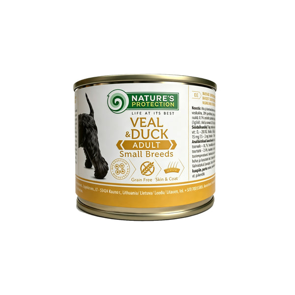 Nature's Protection-成犬主食罐 牛肉+鴨肉 200g