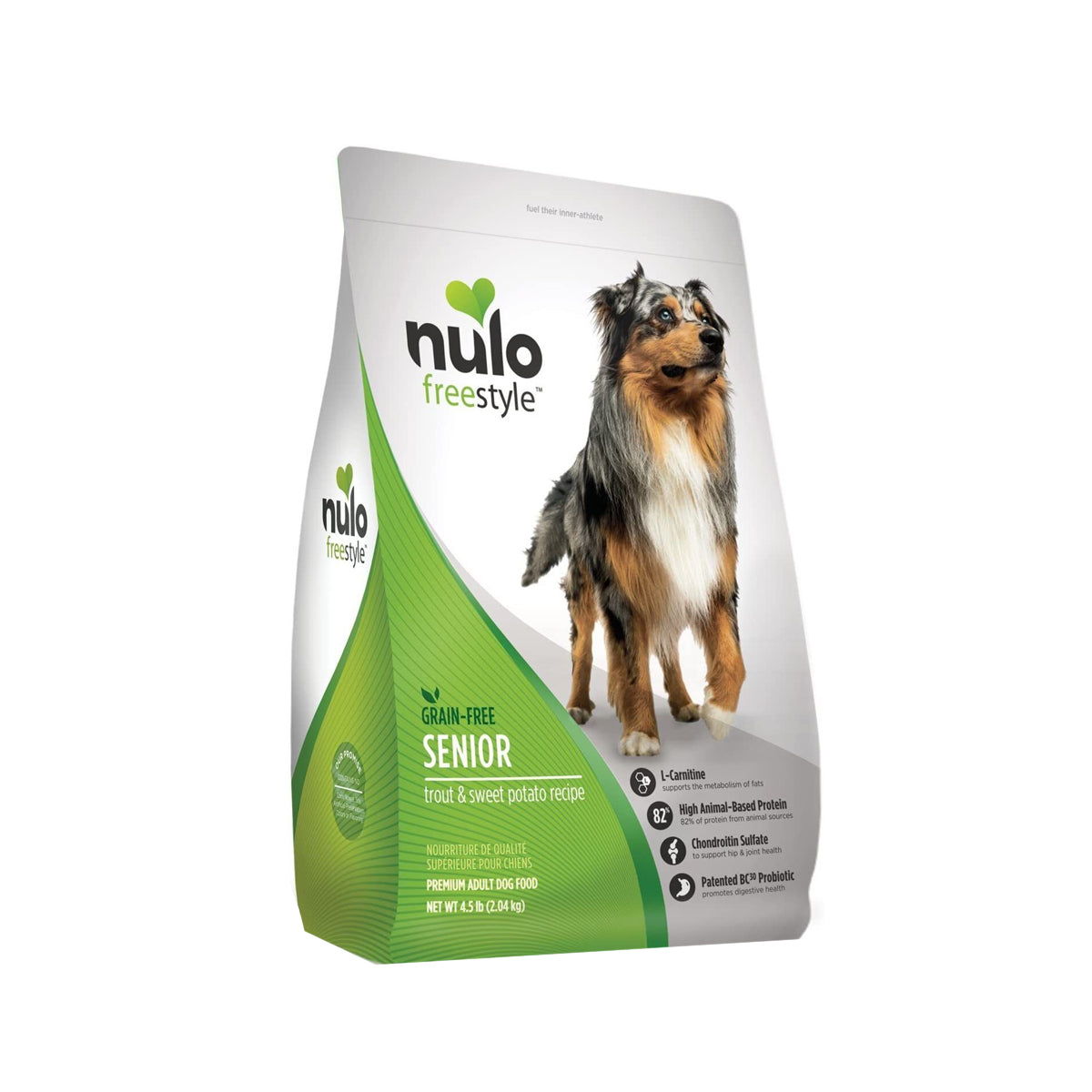 nulo - Freestyle 無穀物鱒魚甘薯老犬配方 4.5lb Main image