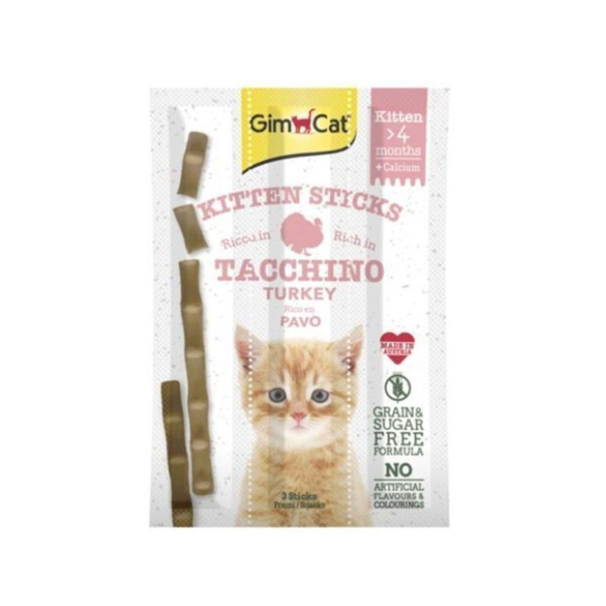 GimCat-火雞幼貓小食3pcs Main image