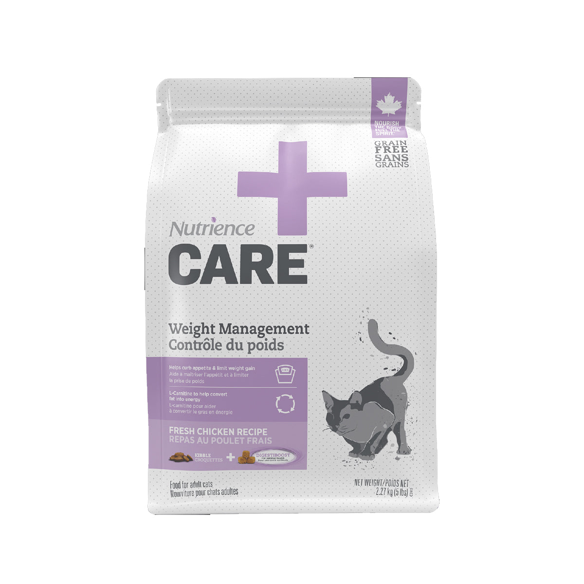 Nutrience - 體重管理配方 貓糧 5lb Exp:27/Feb/2026