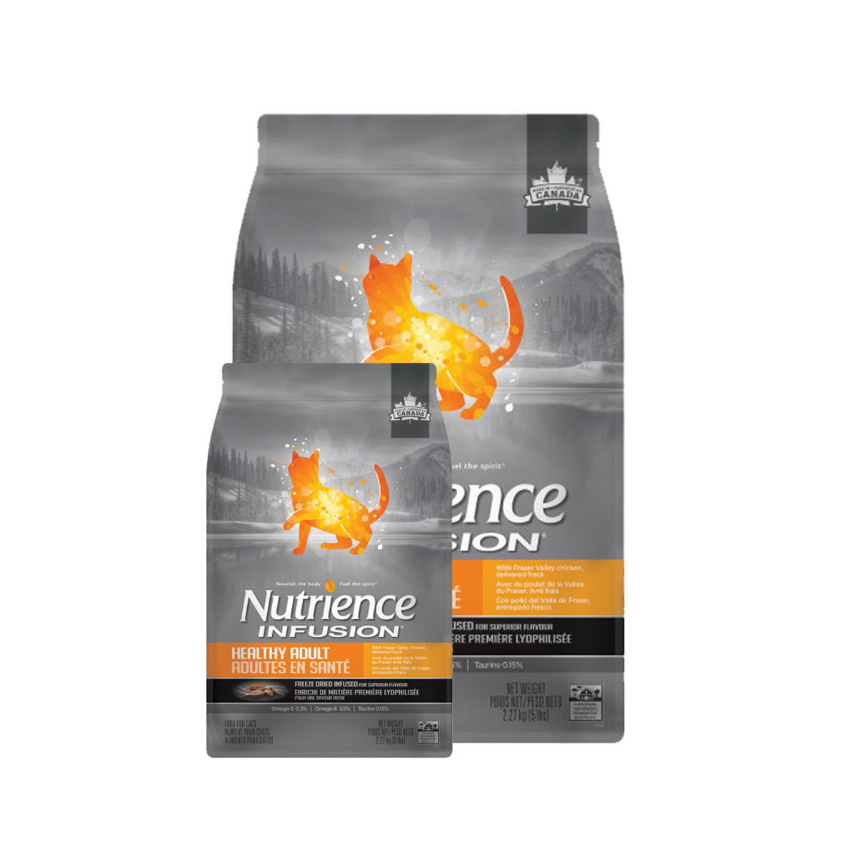 Nutrience - 凍乾外層雞肉貓糧10lb(5lb*2) Exp:Dec2026