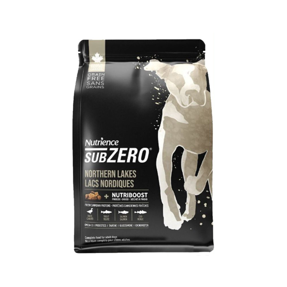 Nutrience - Subzero Freeze-Dried Fresh Duck Meat Grain-Free Duck & Fish Whole Dog Formula 4lb Main image
