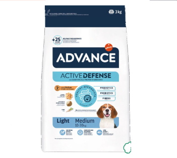 Advance   輕體配方-犬粮3KG