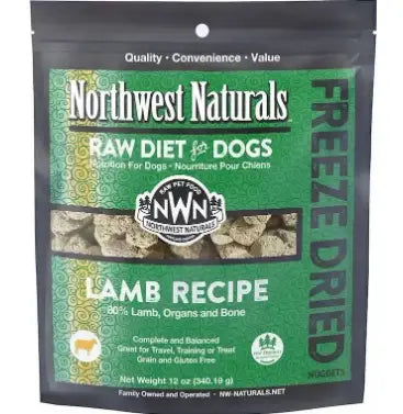 Northwest Naturals -凍乾犬糧 羊肉配方 12oz
