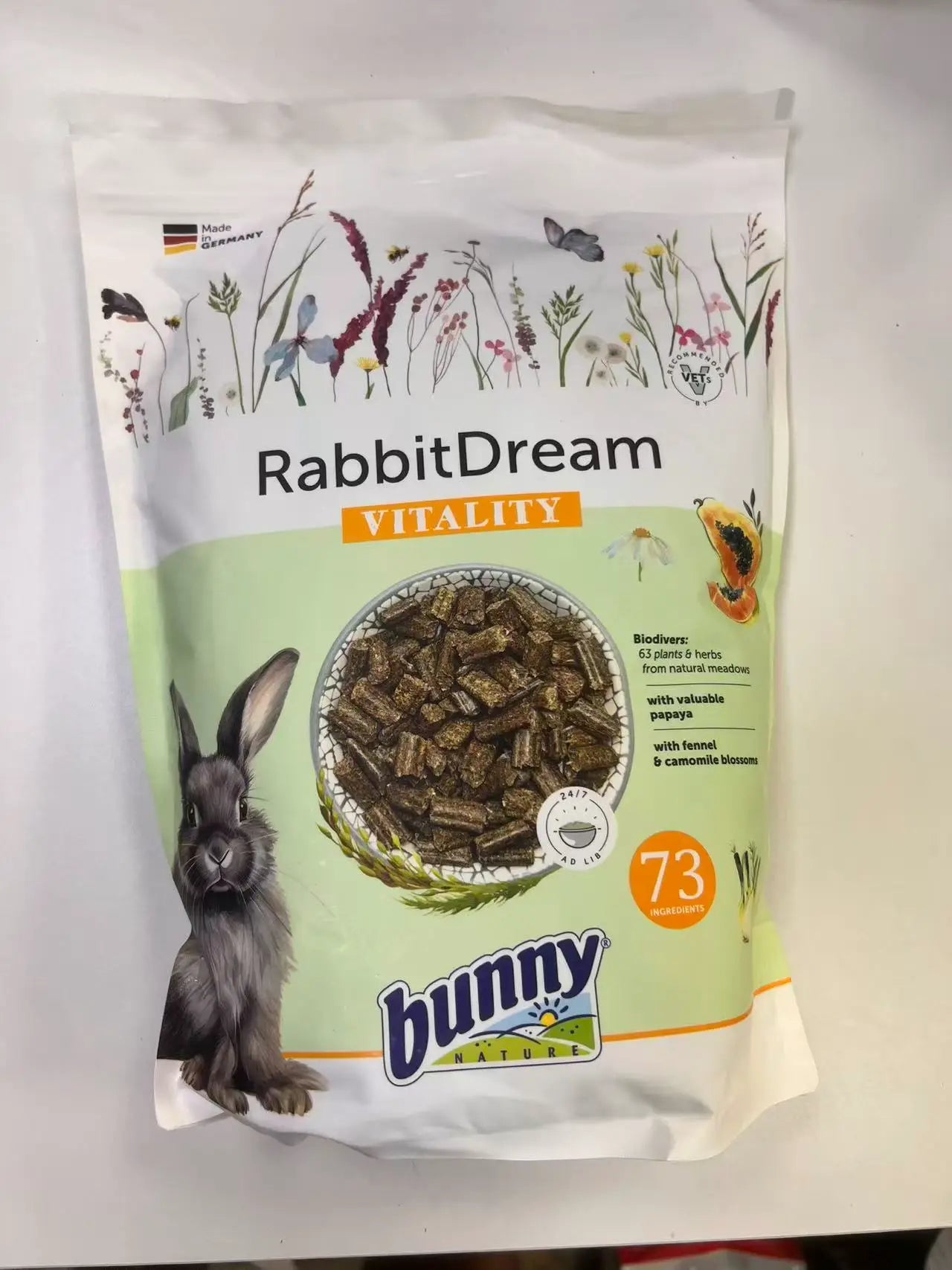 bunny nature-邦尼活力成兔糧 1.5kg