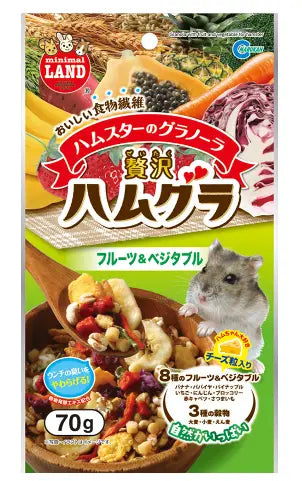 Marukan-小動物果蔬穀物麥片 70g
