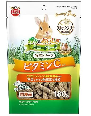 Marukan-小動物維C牧草零食條 180g