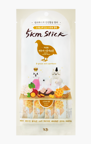 5km Stick-鵪雞胸肉 肉泥零食條14g*4p 主圖