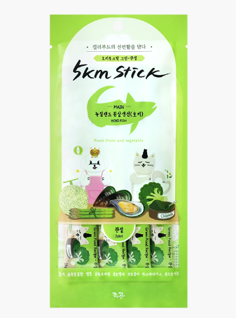 5km Stick-鱈魚 肉泥零食條  14g*4p 主圖