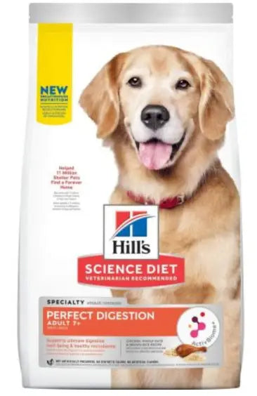 Hill’s-高齡犬7+ 完美消化配方（雞肉燕麥糙米）3.5lb 主圖