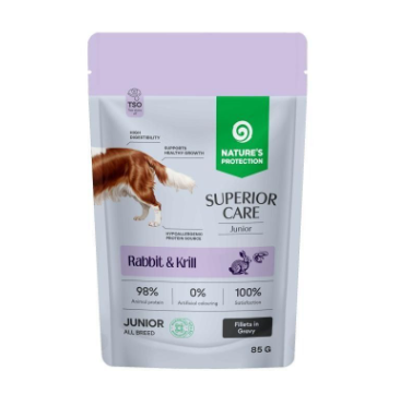 Nature's Protection-兔肉+磷蝦幼犬濕糧 85g