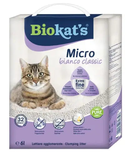 Biokat’s保潔-經典清新無香型貓細砂 5.2kg 主圖