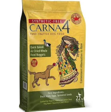 CARNA4-烘焙風乾糧  鴨肉全犬糧 22lb 主圖
