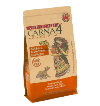 CARNA4-烘焙風乾 鯡魚 全貓糧4lb 主圖
