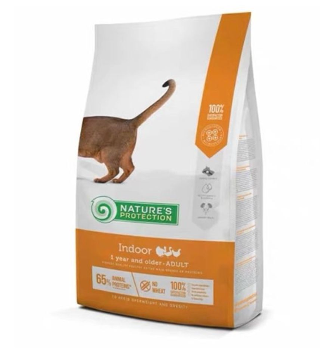 Nature's Protection-室内成猫粮 家禽配方 400g