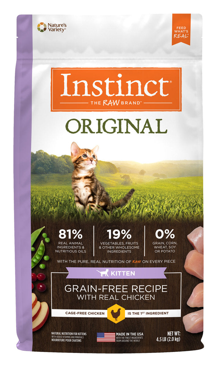 Instinct - 本能 經典無穀物 雞肉幼貓糧 4.5lb