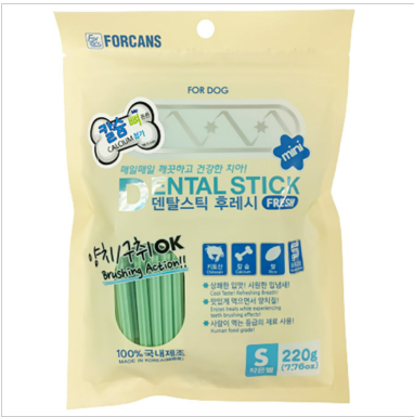 Forcans-果味加鈣潔齒棒220g - 狗小食 - S 主圖