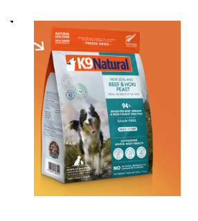 K9 Natural-牛肉藍尖尾鱈魚配方犬糧  1.8kg Main image