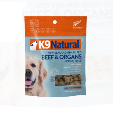 K9 Natural-凍乾零食 牛肉 狗小食