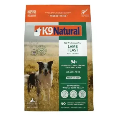 K9 Natural-羊肉犬糧 1.8kg