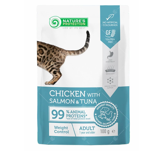 Nature's Protection-體重控制 成貓濕糧 100g 主图