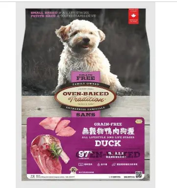 OVEN-BAKED Tradition  鴨肉狗糧 (細粒) 10lb