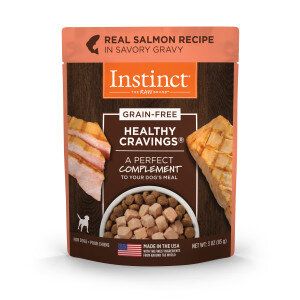 Instinct - 本能 Healthy Cravings 三文魚狗濕包3oz