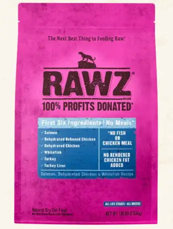 RAWZ-三文魚脫水雞肉及白魚全貓糧7.8lb