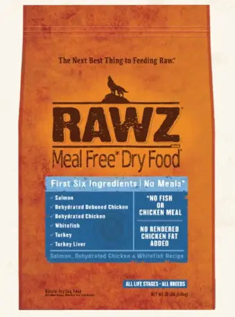 RAWZ-三文魚、脱水雞肉及白魚配方全犬糧 20lb