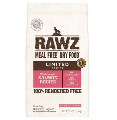 RAWZ-單一動物蛋白 野生三文魚犬糧 3.5lb