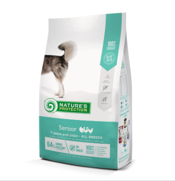 Nature's Protection- 老犬狗糧4kg