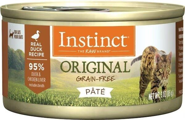 Instinct - 本能無穀物鴨肉貓罐頭 3oz 主圖