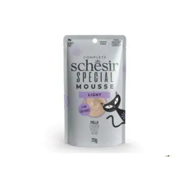 Schesir-雞肉火雞 猫主食濕糧包  70g