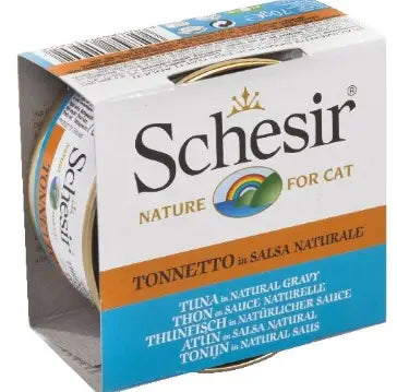 Schesir-吞拿魚肉汁成貓罐 70g