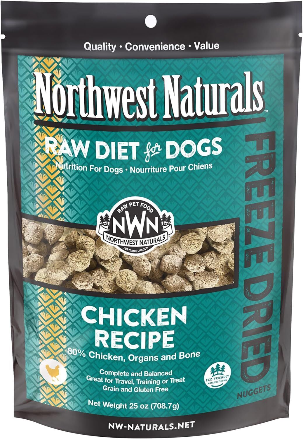Northwest Naturals - 凍乾犬糧 雞肉配方 25oz