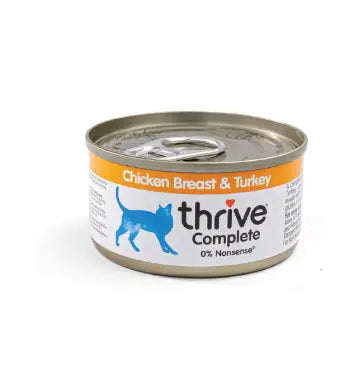 thrive-鮮雞肉+火雞 全貓主食罐 75g 主圖