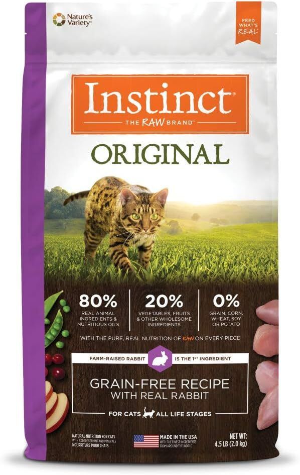 Instinct - 本能兔肉貓糧 4.5lb