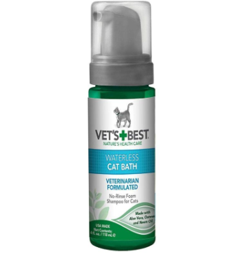 VET'S BEST-貓用乾洗泡沫  118ml