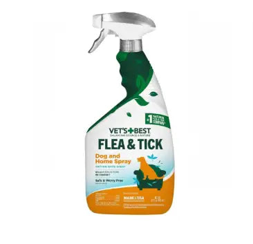 VET'S BEST-全天然殺蚤家居噴霧犬用【棉花味】945ml