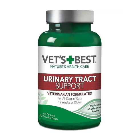 VET'S BEST-小紅莓保健尿道丸 (貓用) 60粒 主圖