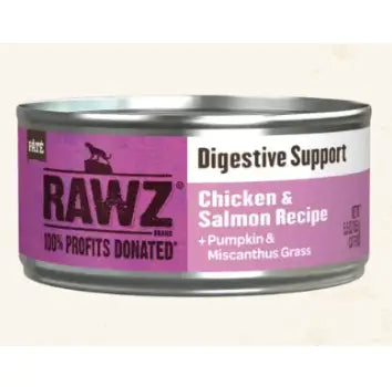 RAWZ-消化系統保健 雞肉+三文魚 全貓罐頭155g