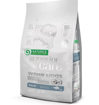 Nature's Protection-低敏白魚 小型犬  4kg